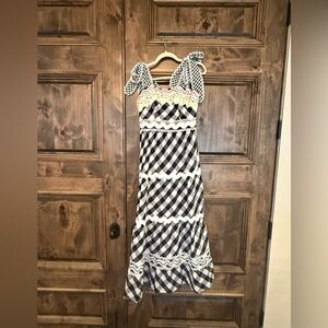 CeliaB Jade Vichy Black Dress